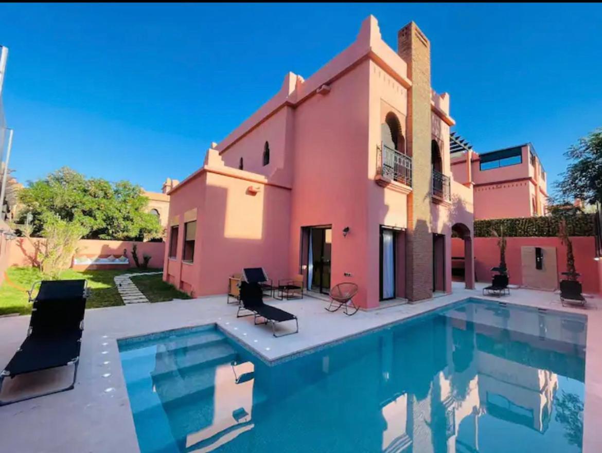 The Villa Avec Piscine Chauffee 4 Chambres Марракеш Экстерьер фото